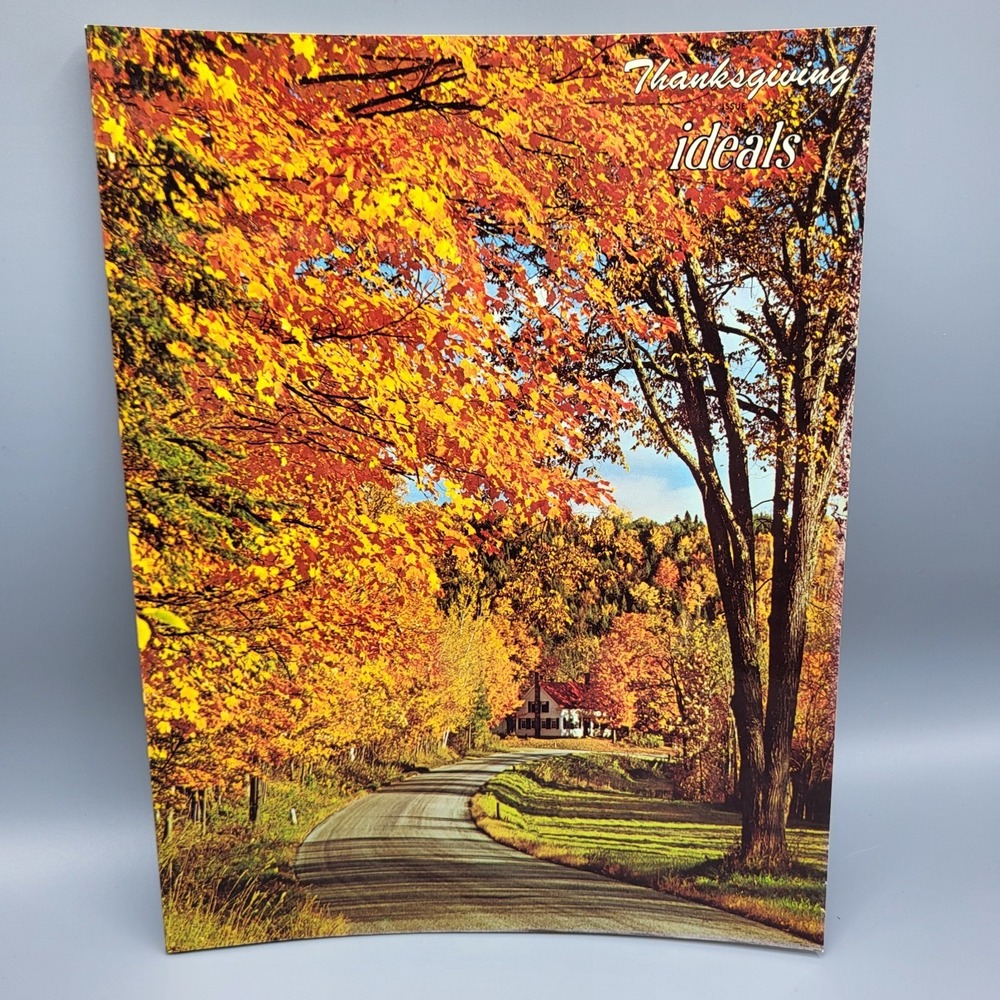 Vtg Ideals Thanksgiving 1971 Vol.28 No.5 Magazine September Holiday Art Poems